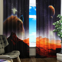Комплект светонепроницаемых штор "Марсианская одиссея" - «globural.ru» - Рузаевка