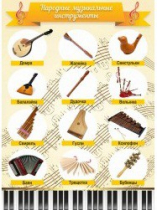 Стенд "Народные музыкальные инструменты" - «globural.ru» - Рузаевка
