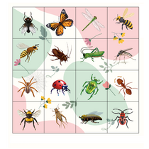 Коврик для логобота Пчелка "Насекомые и пауки" - «globural.ru» - Рузаевка