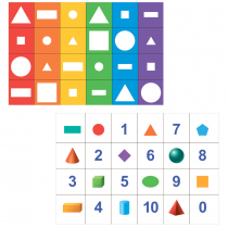 Тематическое поле-маршрутизатор «Геометрические фигуры» / «Цифры и формы» для мини-робота Bee-Bot - «globural.ru» - Рузаевка