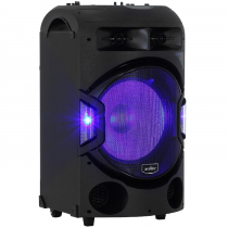 Переносная мобильная акустическая система с возможностью подключения микрофона и проигрывания аудиофайлов с флеш-накопителя мощностью не менее 250 Вт - «globural.ru» - Рузаевка