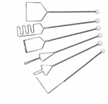 Комплект "Постановочные зонды с витыми ручками кочергой и 6 шариками" (6 штук) - «globural.ru» - Рузаевка