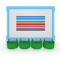 Комплект стены для конструирования Botzees с деревянной основой - «globural.ru» - Рузаевка