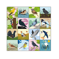 Коврик для логобота Пчелка "Птицы" - «globural.ru» - Рузаевка