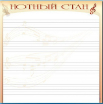Доска магнитно-маркерная "Нотный стан" - «globural.ru» - Рузаевка