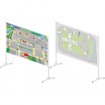 Магнитный стенд двусторонний "Азбука дорожного движения ПДД" - «globural.ru» - Рузаевка