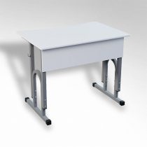 Стол 'Архимед ТР' 1-х местный регулируемый с эргономичной столешницей  - «globural.ru» - Рузаевка