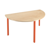 Стол детский полукруглый нерегулируемый ЛДСП - «globural.ru» - Рузаевка