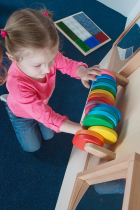 Тактильно-развивающая панель «Цветные круги» (вариант 1) - «globural.ru» - Рузаевка