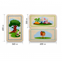 Набор стеновых панелей «Мир сказки - У Лукоморья» - «globural.ru» - Рузаевка