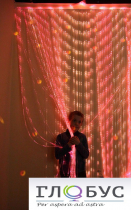 Мерцающий занавес в комплекте с источником света (ширина: 120 см количество нитей: 120 штук) - «globural.ru» - Рузаевка