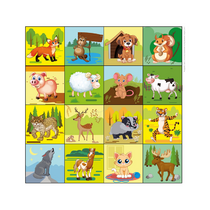 Коврик для логобота Пчелка "Животные" - «globural.ru» - Рузаевка