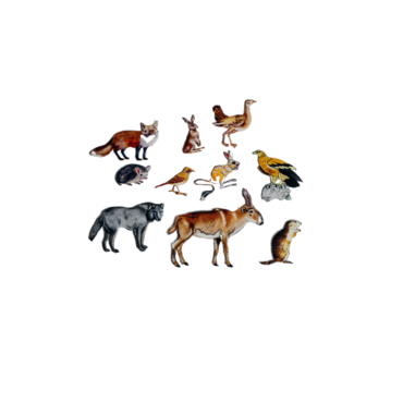 Фланелеграф "Животные степи" - «globural.ru» - Рузаевка