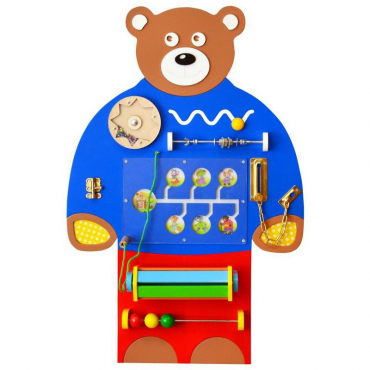 Бизиборд «Мишка - Косолапый» - «globural.ru» - Рузаевка