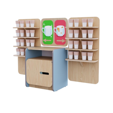 Питьевая зона из коллекции «НЕГА» (цвет голубой) - «globural.ru» - Рузаевка