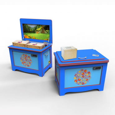 Дидактический развивающий "Сундучок логопеда" - «globural.ru» - Рузаевка