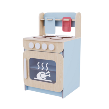 Плита с духовым шкафом из коллекции «НЕГА» (голубой) - «globural.ru» - Рузаевка