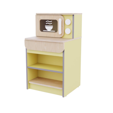 Модуль с микроволновкой из коллекции «НЕГА» (желтый) - «globural.ru» - Рузаевка