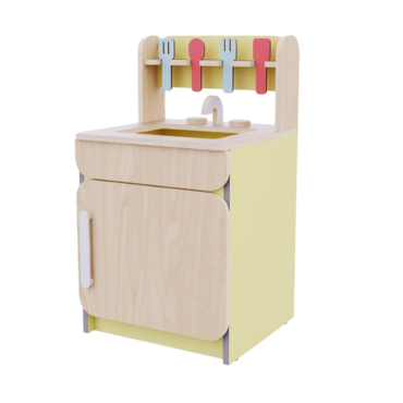 Раковина со столовыми приборами из коллекции «НЕГА» (желтый) - «globural.ru» - Рузаевка