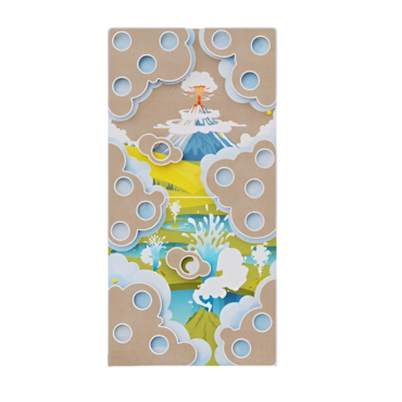 Скалодром для детей «Вулканы и гейзеры Камчатки» из серии «Моя Россия» - «globural.ru» - Рузаевка