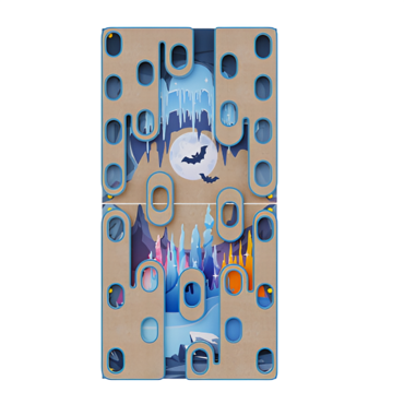 Скалодром для детей «Кунгурская пещера на Урале» из серии «Моя Россия» - «globural.ru» - Рузаевка