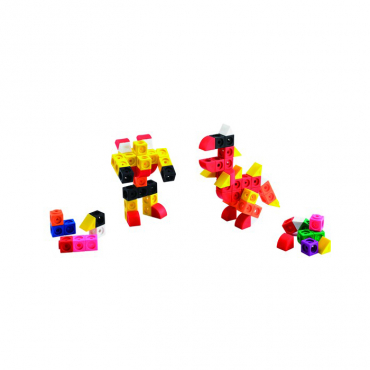 Математические кубики, 2 см. Набор с заданиями для конструирования.  - «globural.ru» - Рузаевка