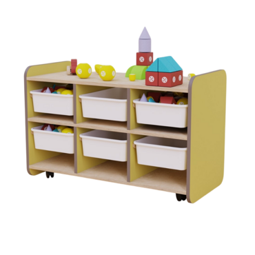 Мобильный модуль для хранения из коллекции «НЕГА» (цвет желтый) - «globural.ru» - Рузаевка