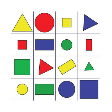 Тематическое поле-маршрутизатор  для мини-робота «Цвета и формы» - «globural.ru» - Рузаевка