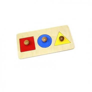 Геометрические пазлы: квадрат, круг, треугольник на подставке - «globural.ru» - Рузаевка