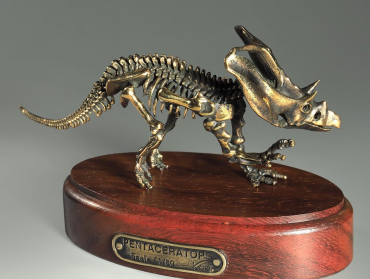 Модель скелета динозавра Pentaceratops - «globural.ru» - Рузаевка