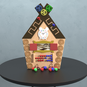 Бизиборд "Сказочный теремок" - «globural.ru» - Рузаевка