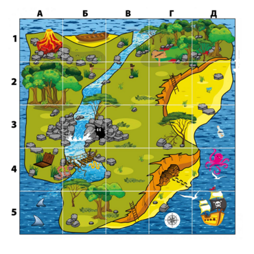 Коврик для логобота Пчелка "Остров/ На берегу моря" - «globural.ru» - Рузаевка