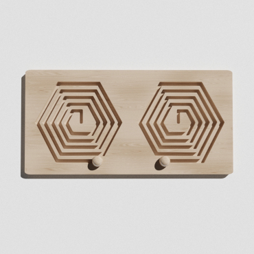 Такт-панель "Пятиугольный лабиринт №6" - «globural.ru» - Рузаевка