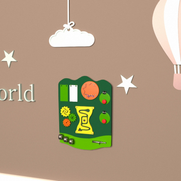 Бизиборд "Настенный лабиринт" - «globural.ru» - Рузаевка