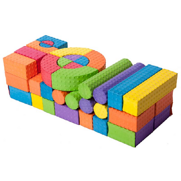 Конструктор мягкий 52 блока - «globural.ru» - Рузаевка