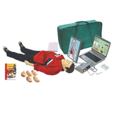 "Максим В/Р" Тренажёр сердечно-лёгочной и мозговой реанимации взрослого и ребёнка с обучающей компьютерной анимационной программой - «globural.ru» - Рузаевка