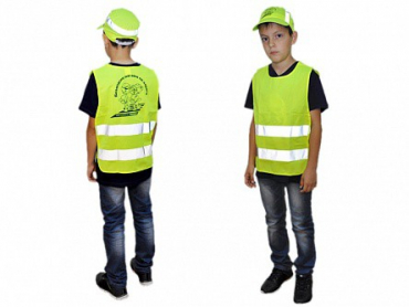 Световозвращающий жилет-накидка для пешеходов - «globural.ru» - Рузаевка