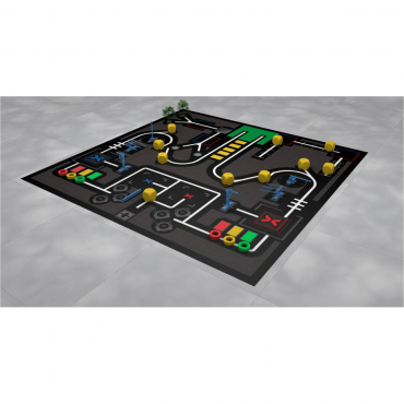 Соревновательное поле с элементами MakeX Stater Arenas Kit - «globural.ru» - Рузаевка