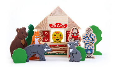 Комплект игрушек для сказкотерапии "Колобок" - «globural.ru» - Рузаевка