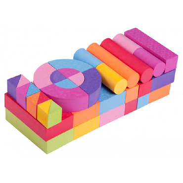 Конструктор мягкий 50 блоков (вариант 1) - «globural.ru» - Рузаевка