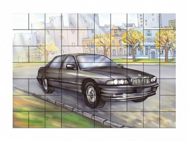 Магниты-пазлы "Автомобиль" - «globural.ru» - Рузаевка