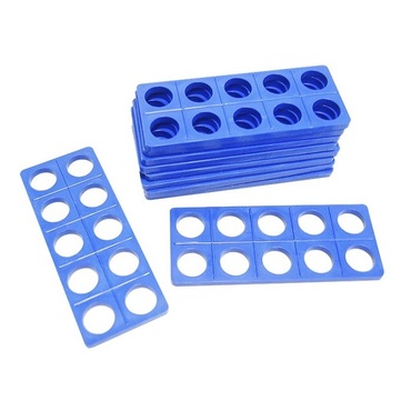 Нумирошка. Набор из 10 пластиковых форм - «Десятки» по методике Нумикон - «globural.ru» - Рузаевка