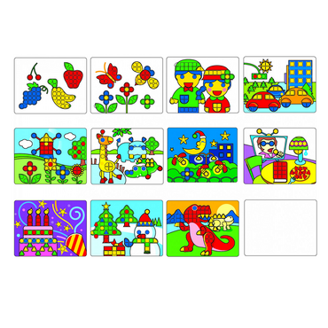 Рабочие карточки для набора "Геометрической фигуры" - «globural.ru» - Рузаевка