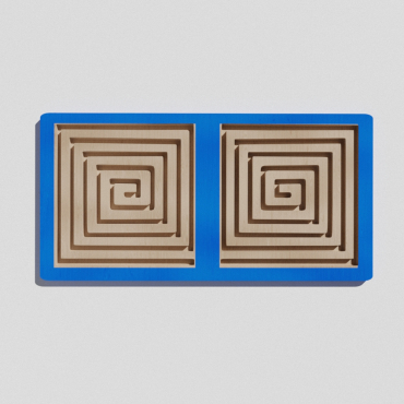 Такт-панель "Синий лабиринт № 3" - «globural.ru» - Рузаевка