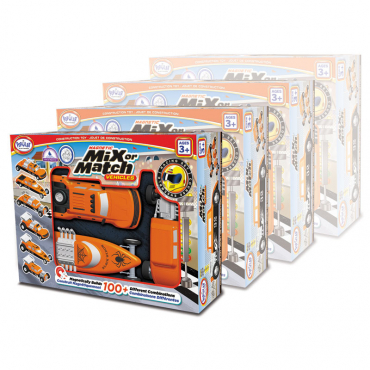 Магнитный конструктор Транспорт "Смешай и собери". Серия Гонка  Комплект на группу - «globural.ru» - Рузаевка