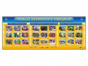 Интерактивный электрифицированный модуль "Правила безопасного поведения" - «globural.ru» - Рузаевка