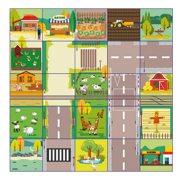 Коврик для логобота Пчелка "Ферма" - «globural.ru» - Рузаевка