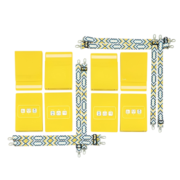 Комплект из 8 Коммуникативных книг с карточками PECS/ПЭКС (Большие, цвет желтый) - «globural.ru» - Рузаевка