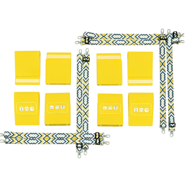 Комплект из 8 Коммуникативных книг с карточками PECS/ПЭКС (Маленькие, цвет желтый) - «globural.ru» - Рузаевка