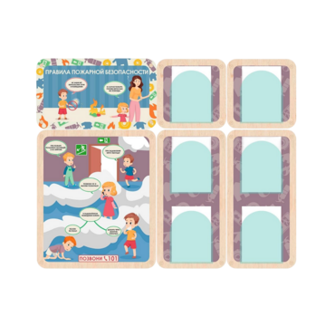 Информационный стенд «Правила пожарной безопасности» 137.5 х 111 см - «globural.ru» - Рузаевка